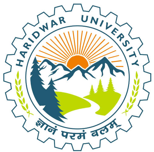 Haridwar University logo